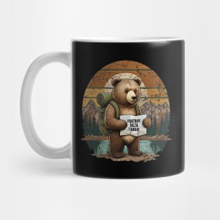 FDT Resist Bear, Anti Trump, National Parks Forest Service - Foxtrot Delta Tango Mug